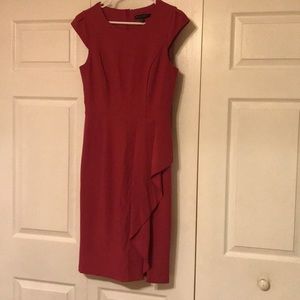 Beautiful berry color sheath dress